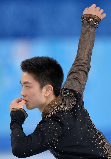 2014 Winter Olympics. Figure skating. Men. Short program