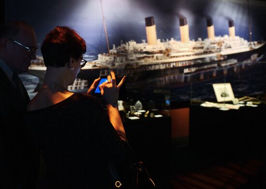 Opening of exhibition "Titanic: How it Was"