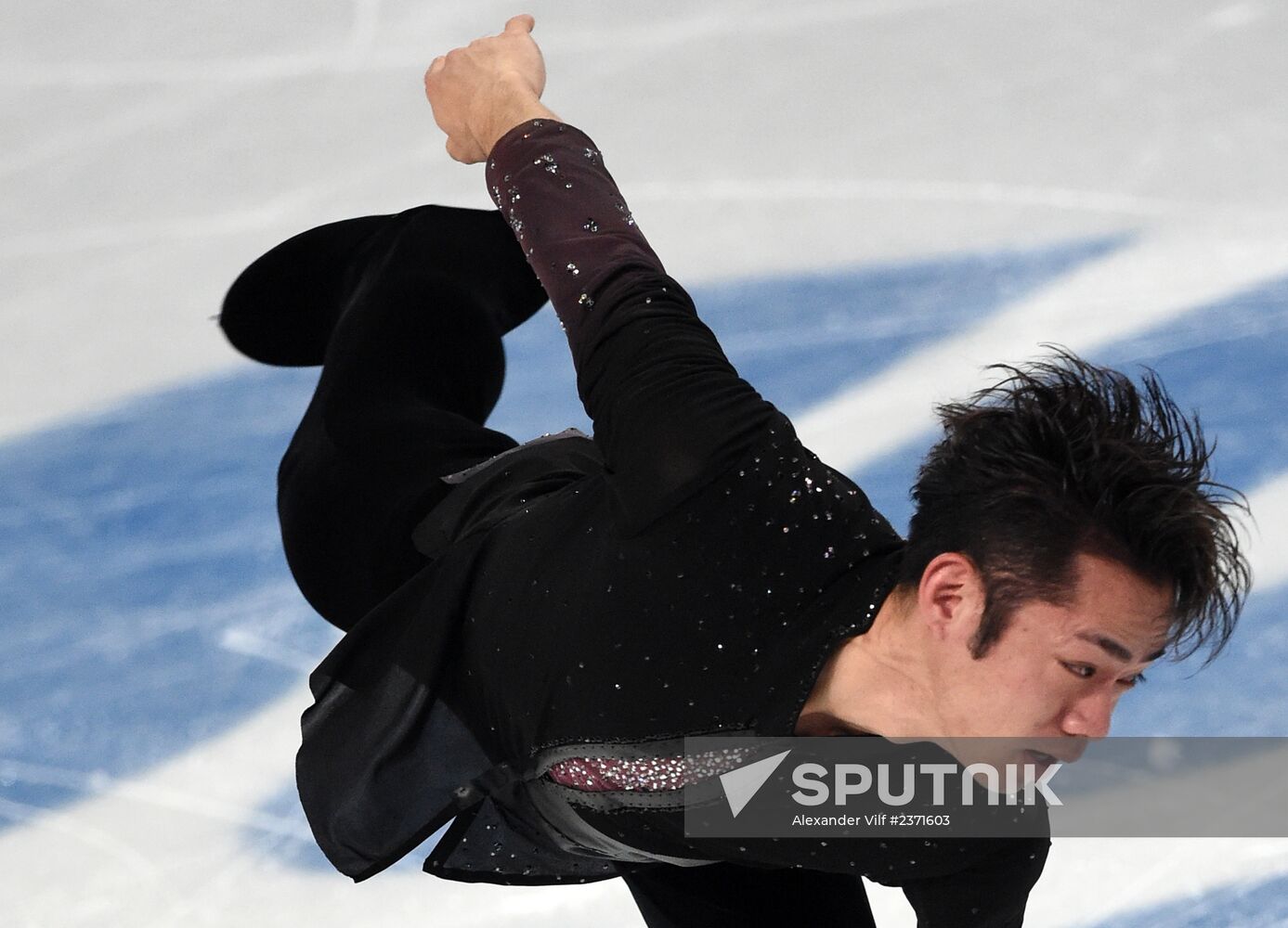 2014 Winter Olympics. Figure skating. Men. Short program