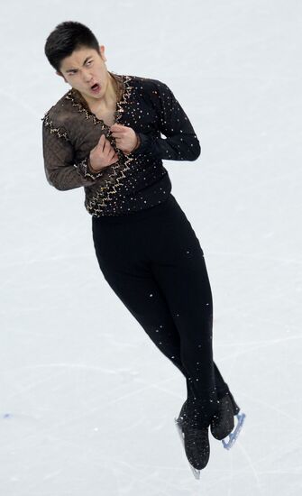 2014 Winter Olympics. Figure skating. Men. Short program