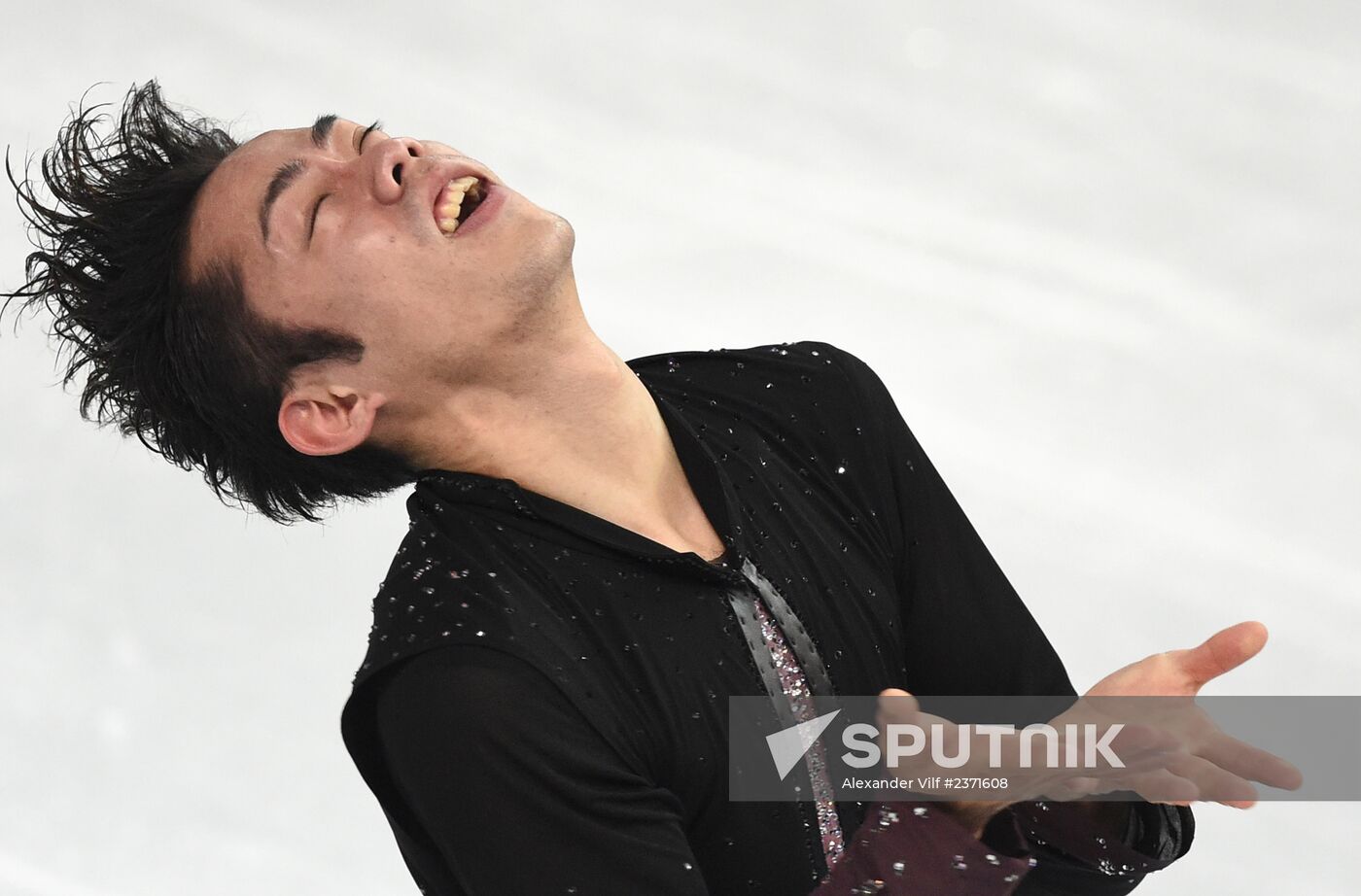 2014 Winter Olympics. Figure skating. Men. Short program