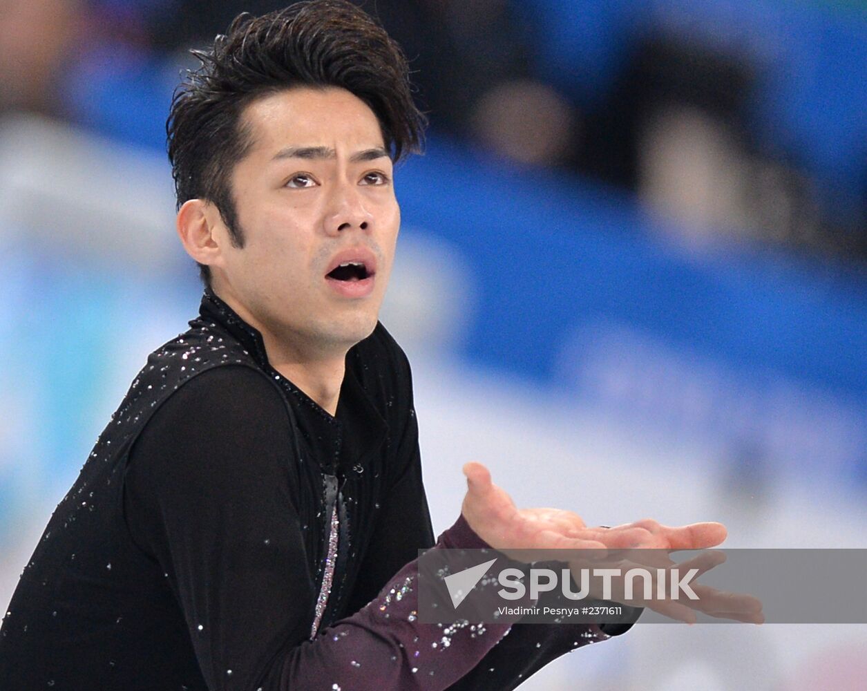 2014 Winter Olympics. Figure skating. Men. Short program