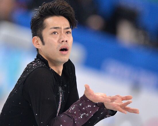 2014 Winter Olympics. Figure skating. Men. Short program