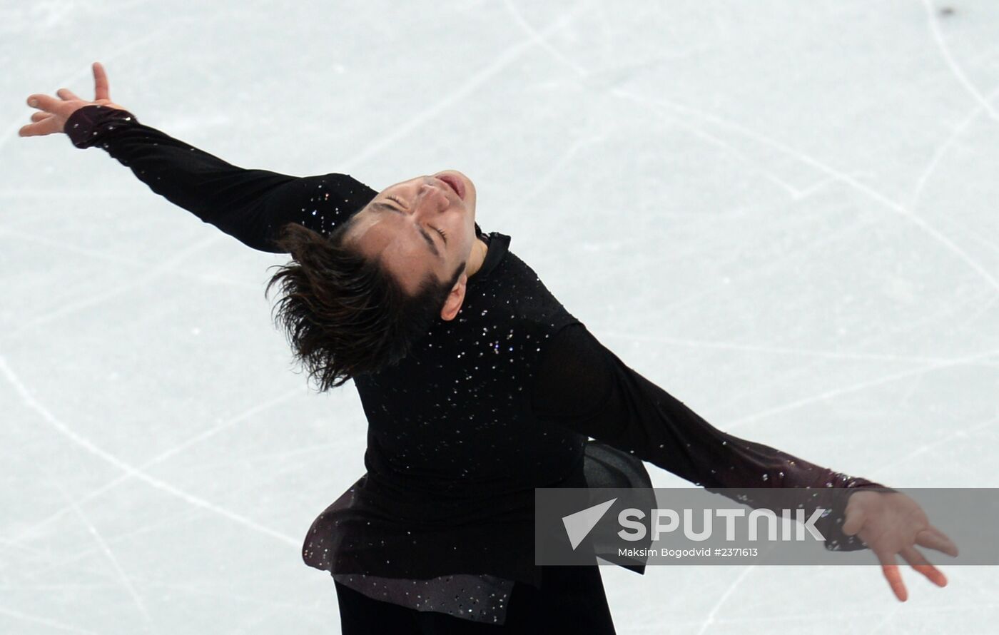2014 Winter Olympics. Figure skating. Men. Short program