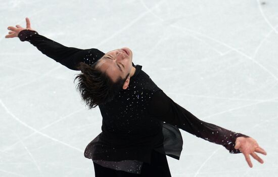 2014 Winter Olympics. Figure skating. Men. Short program