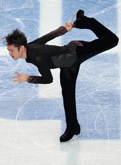 2014 Winter Olympics. Figure skating. Men. Short program