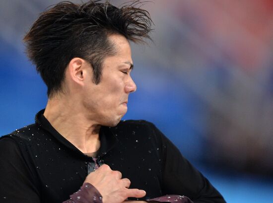 2014 Winter Olympics. Figure skating. Men. Short program
