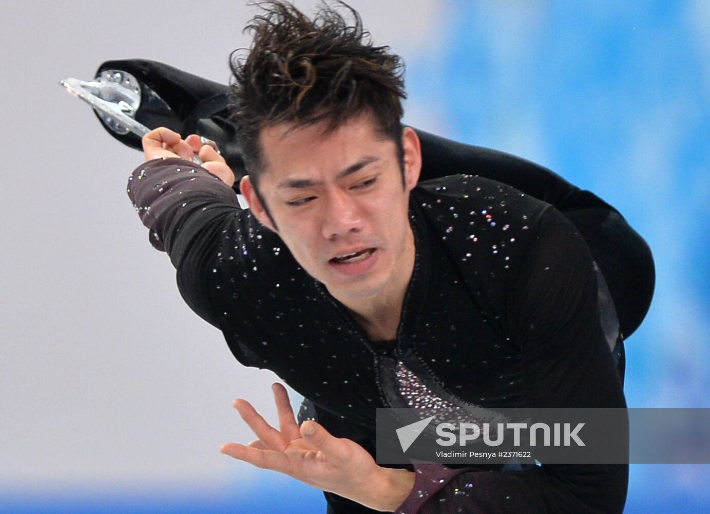 2014 Winter Olympics. Figure skating. Men. Short program