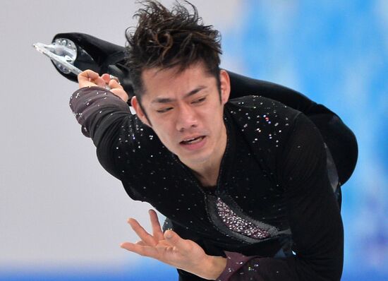 2014 Winter Olympics. Figure skating. Men. Short program
