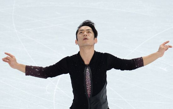 2014 Winter Olympics. Figure skating. Men. Short program