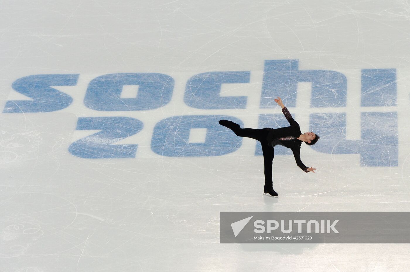 2014 Winter Olympics. Figure skating. Men. Short program