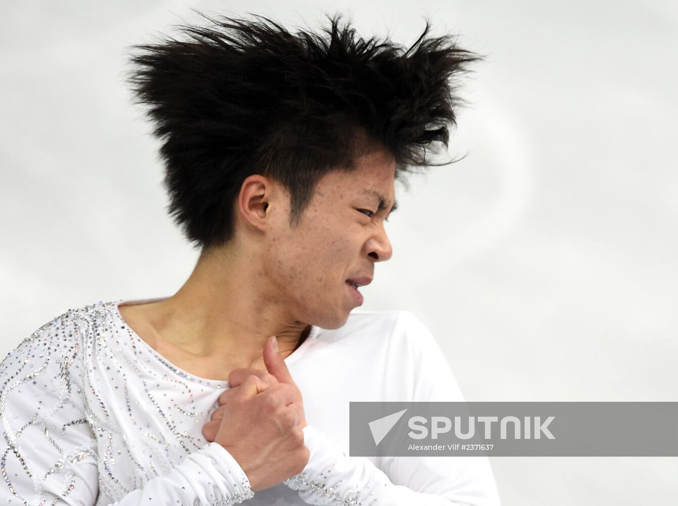 2014 Winter Olympics. Figure skating. Men. Short program