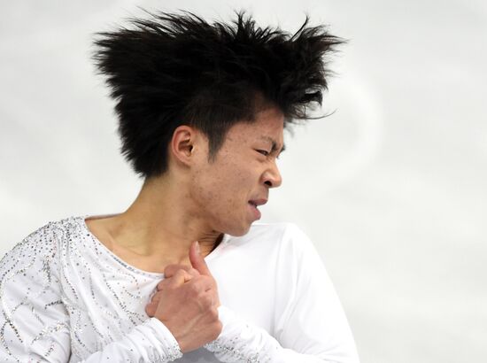 2014 Winter Olympics. Figure skating. Men. Short program