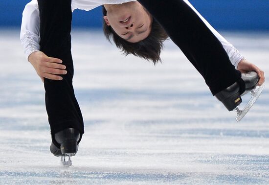 2014 Winter Olympics. Figure skating. Men. Short program