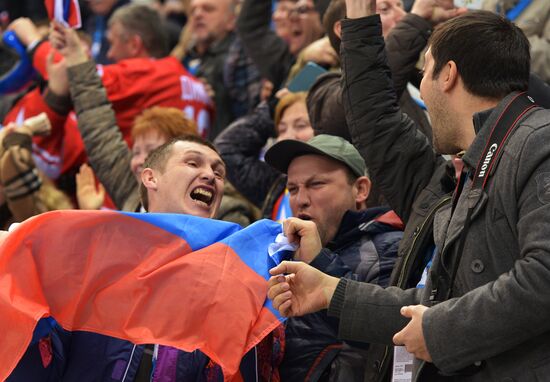 2014 Winter Olympics. Ice hockey. Women. Sweden vs. Russia