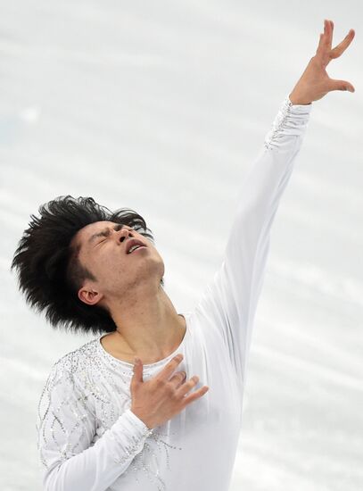 2014 Winter Olympics. Figure skating. Men. Short program