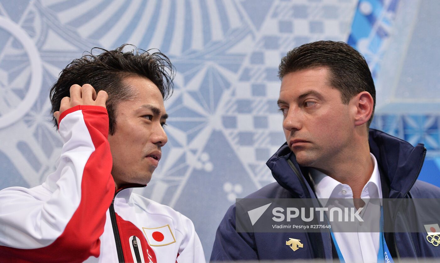 2014 Winter Olympics. Figure skating. Men. Short program