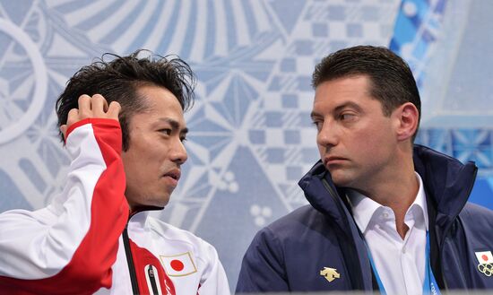 2014 Winter Olympics. Figure skating. Men. Short program