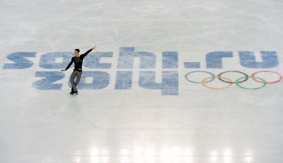 2014 Winter Olympics. Figure skating. Men. Short program