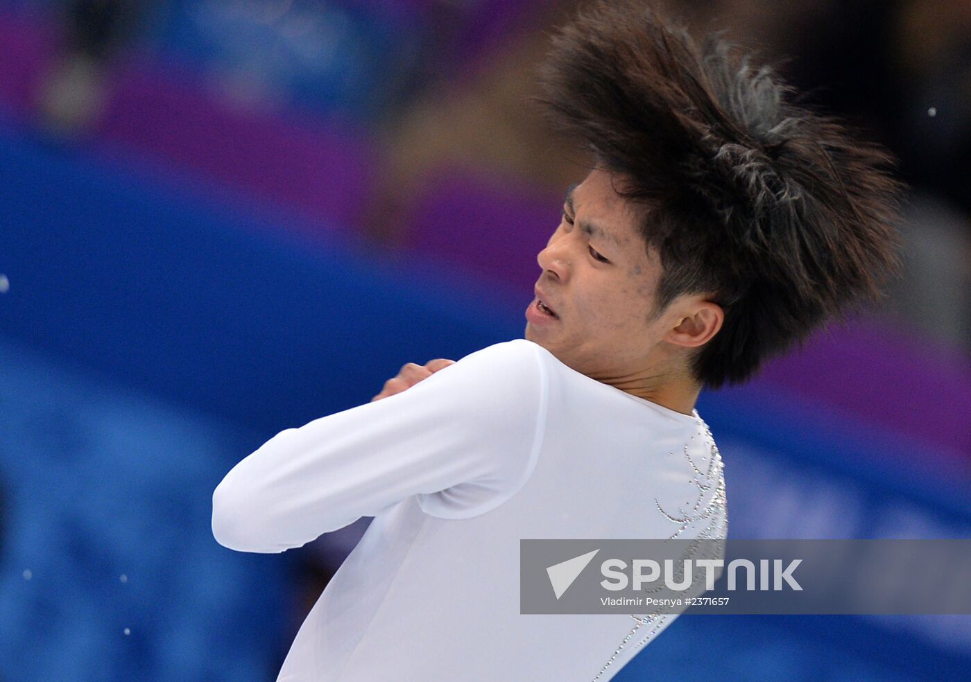 2014 Winter Olympics. Figure skating. Men. Short program