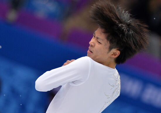 2014 Winter Olympics. Figure skating. Men. Short program