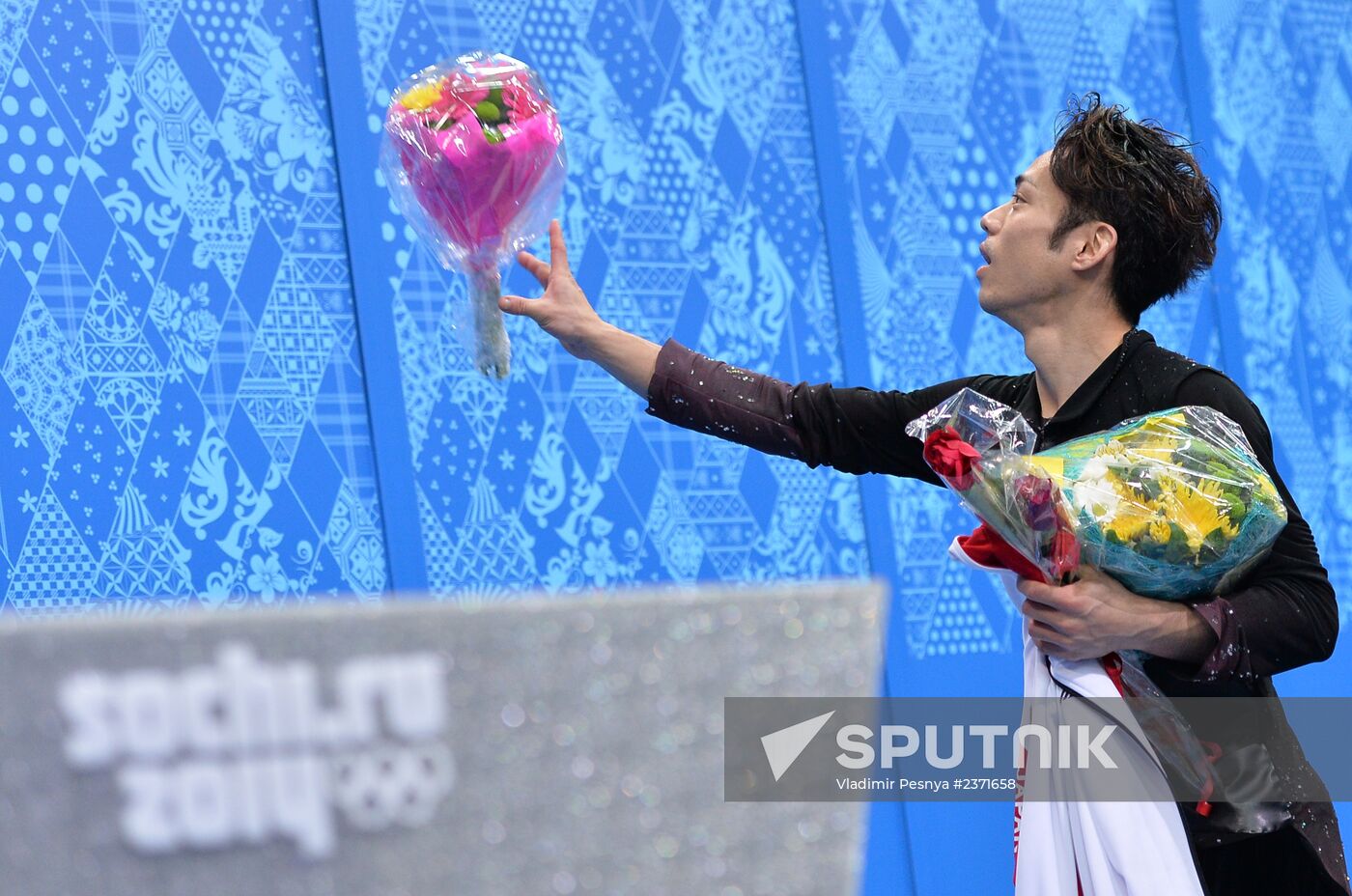 2014 Winter Olympics. Figure skating. Men. Short program
