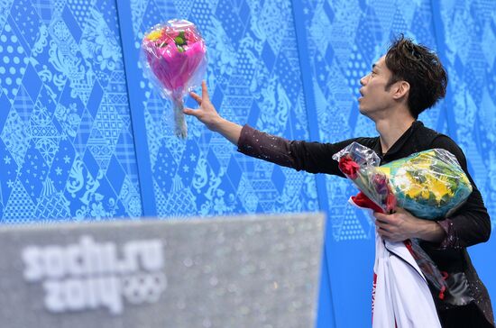 2014 Winter Olympics. Figure skating. Men. Short program