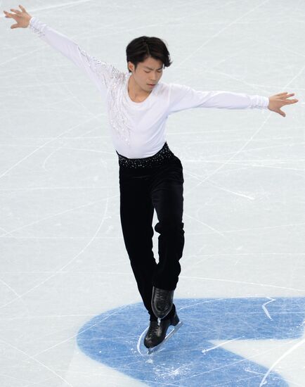 2014 Winter Olympics. Figure skating. Men. Short program