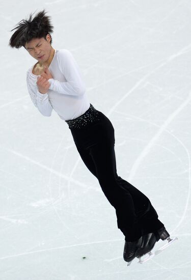2014 Winter Olympics. Figure skating. Men. Short program