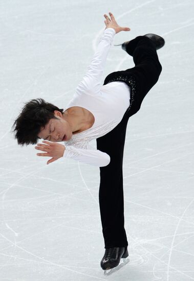 2014 Winter Olympics. Figure skating. Men. Short program