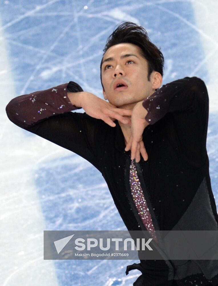 2014 Winter Olympics. Figure skating. Men. Short program