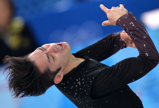 2014 Winter Olympics. Figure skating. Men. Short program