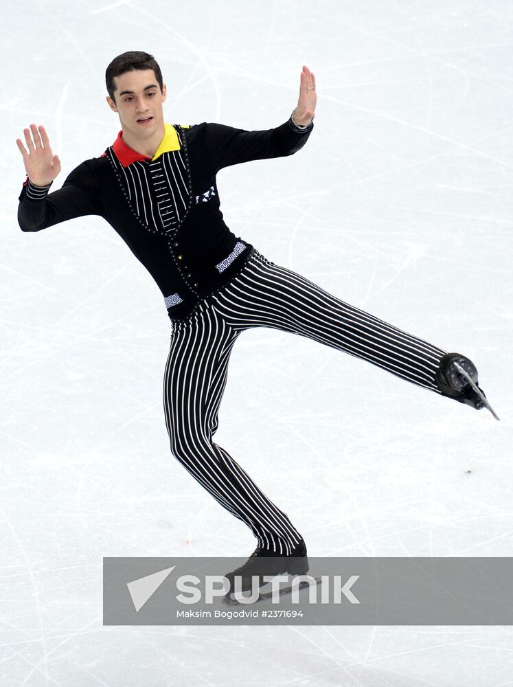 2014 Winter Olympics. Figure skating. Men. Short program