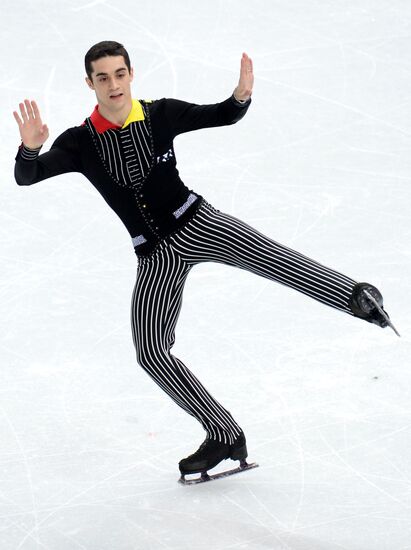 2014 Winter Olympics. Figure skating. Men. Short program