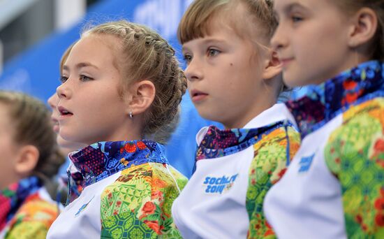 2014 Winter Olympics. Figure skating. Men. Short program
