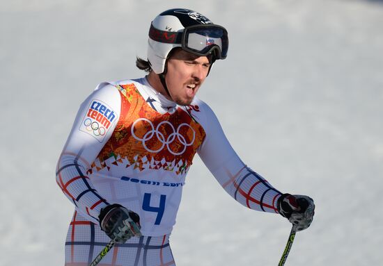 2014 Winter Olympics. Alpine skiing. Men. Super combined