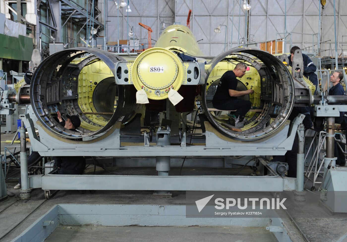 Gagarin Aviation Plant in Komsomolsk-on-Amur