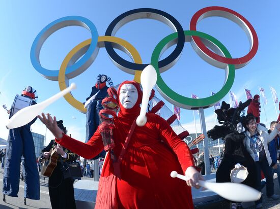 2014 Winter Olympics. Olympic Park in Sochi