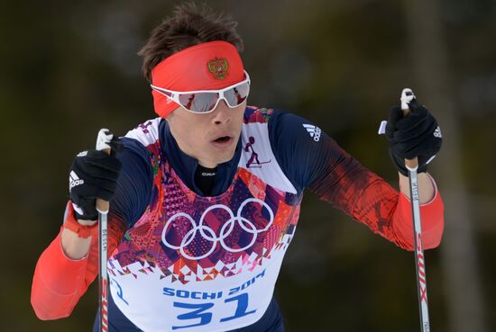 2014 Olympics. Cross-country skiing. Men. Individual race