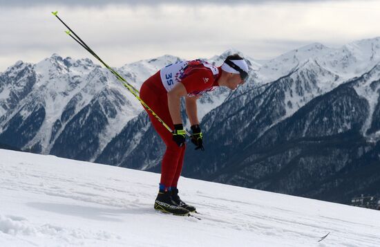 2014 Winter Olympics. Cross-country skiing. Men. Individual race