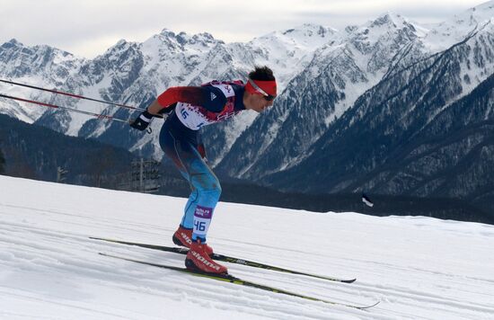 2014 Winter Olympics. Cross-country skiing. Men. Individual race