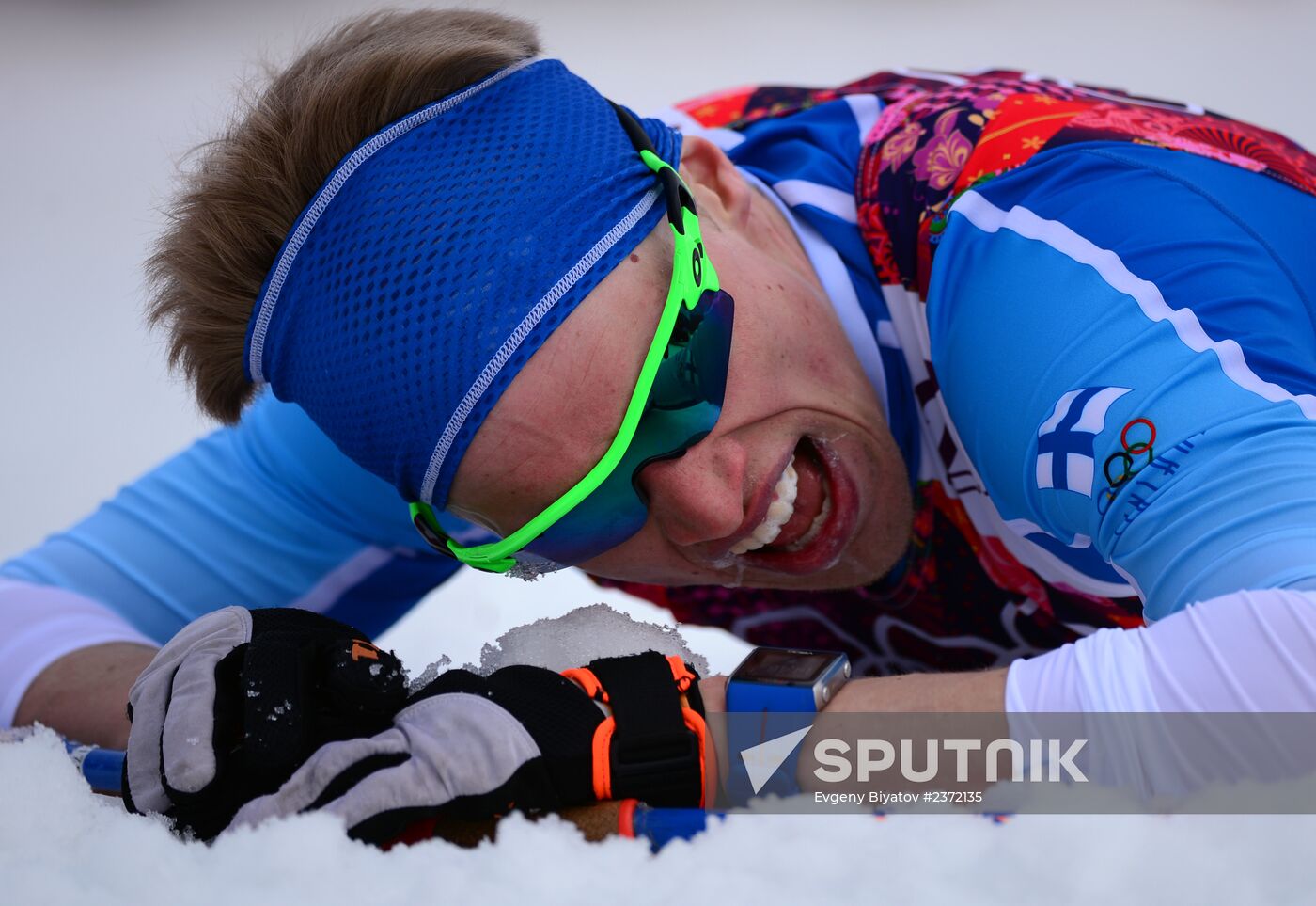 2014 Winter Olympics. Cross-country skiing. Men. Individual race