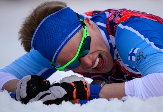 2014 Winter Olympics. Cross-country skiing. Men. Individual race