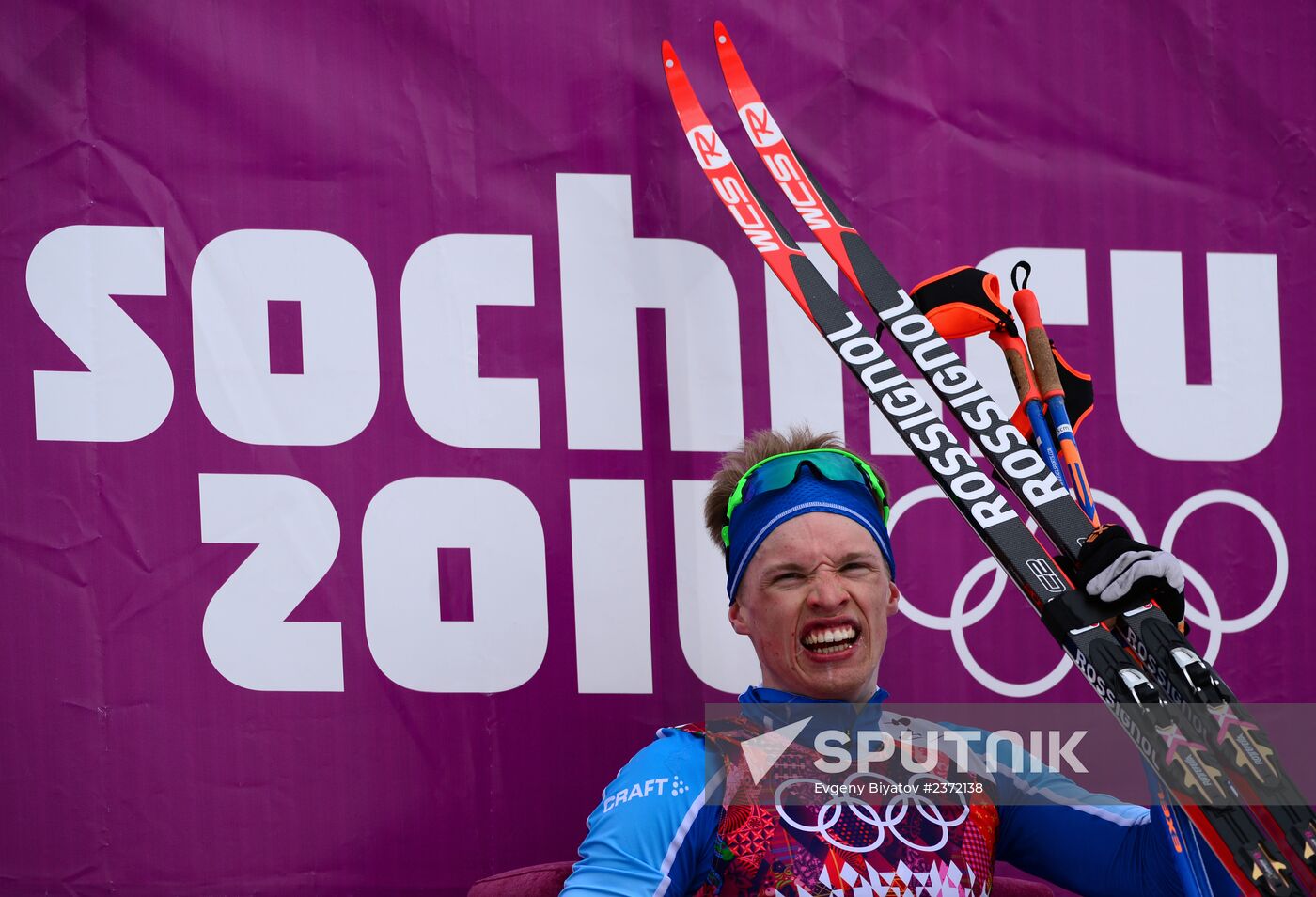 2014 Winter Olympics. Cross-country skiing. Men. Individual race