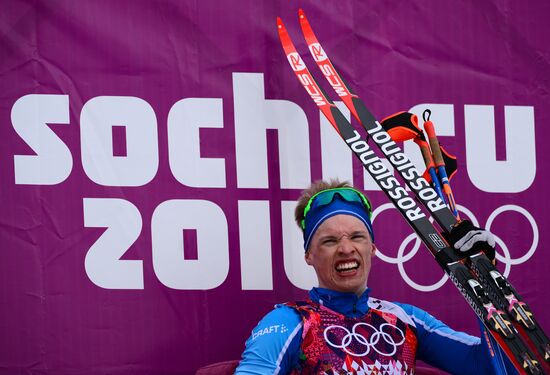 2014 Winter Olympics. Cross-country skiing. Men. Individual race