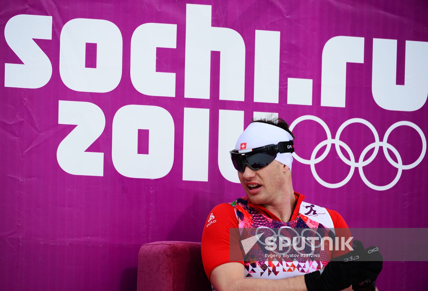 2014 Olympics. Cross-country skiing. Men. Individual race
