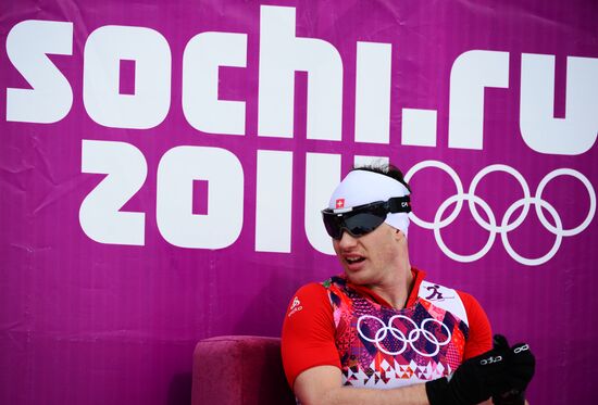 2014 Olympics. Cross-country skiing. Men. Individual race