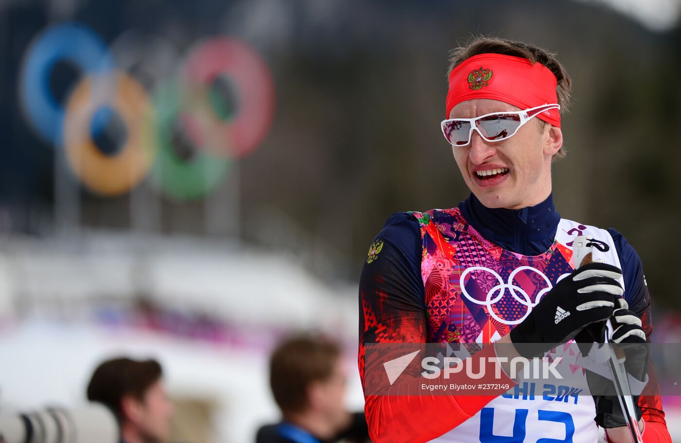 2014 Olympics. Cross-country skiing. Men. Individual race