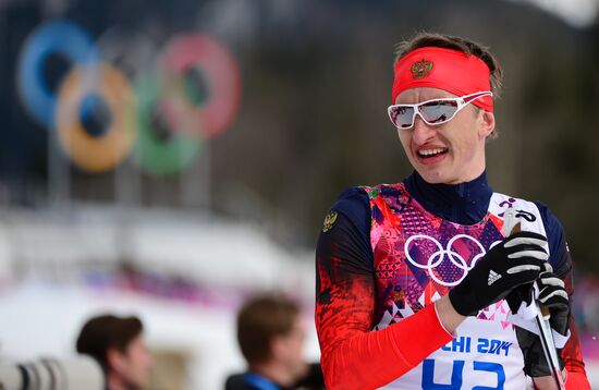 2014 Olympics. Cross-country skiing. Men. Individual race