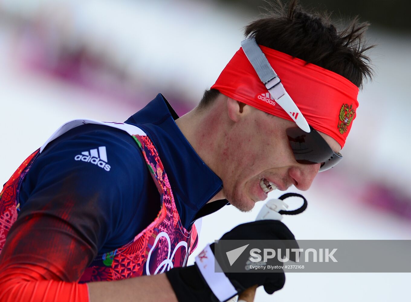 2014 Olympics. Cross-country skiing. Men. Individual race